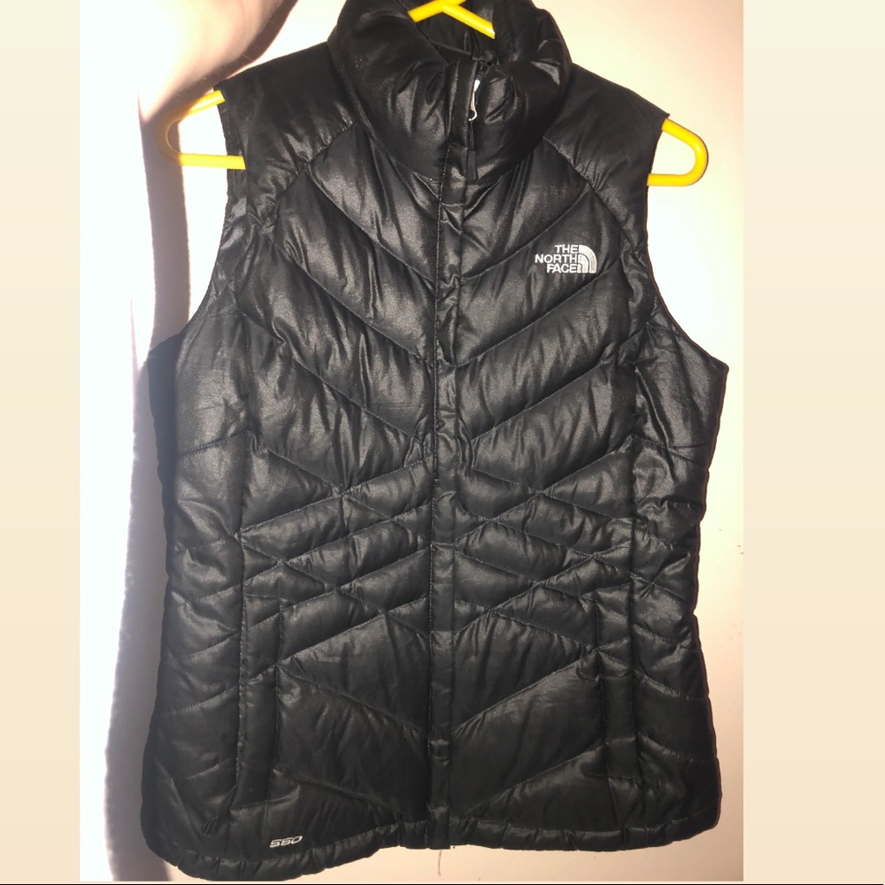Women’s Black North Face Vest